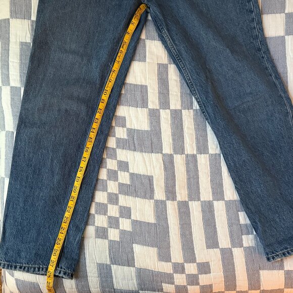 Everlane The Rigid Slouch Jean, Washed Indigo, Size 27 - Picture 8 of 8